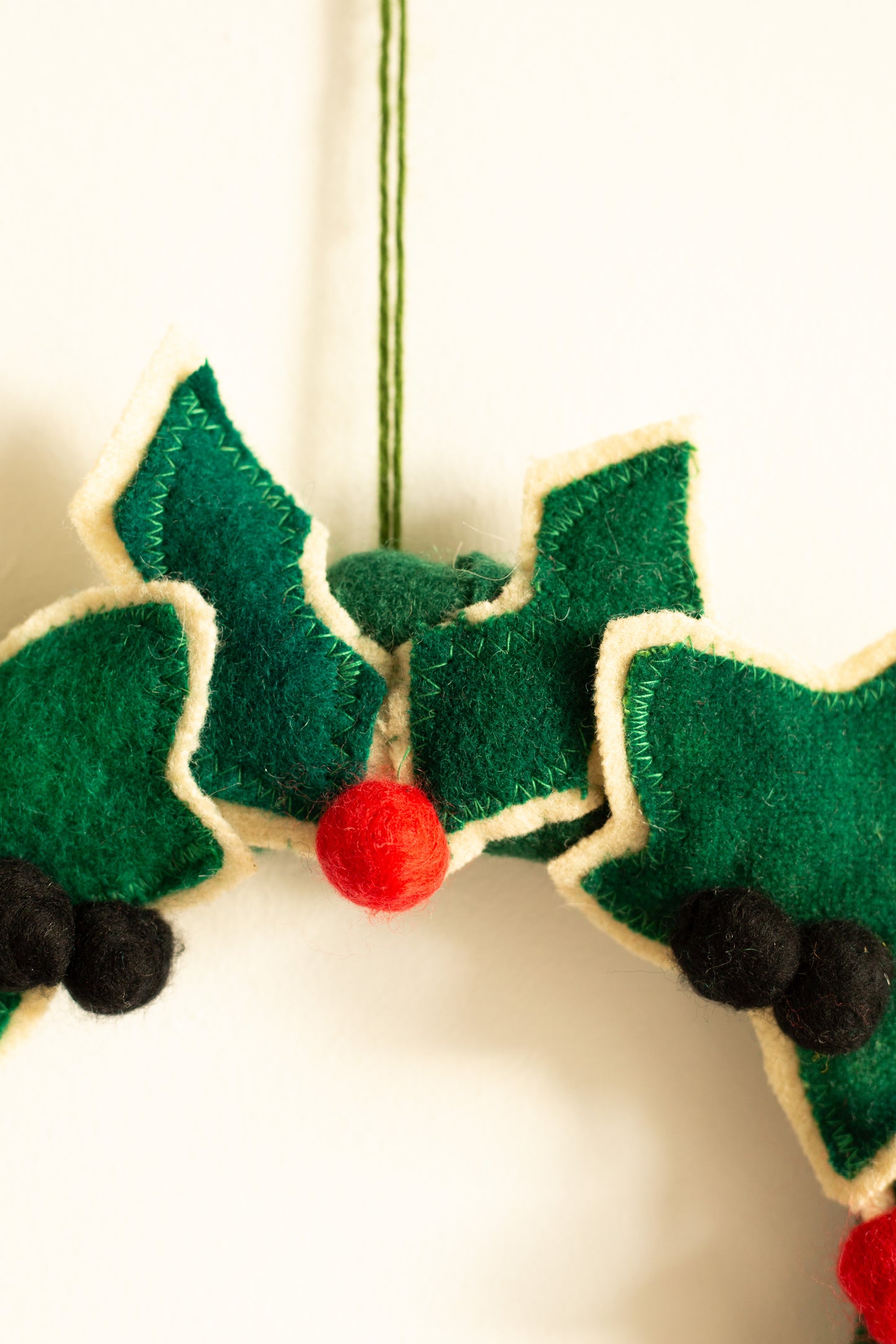 Woolly Holly Wreath - Holly & Ivy