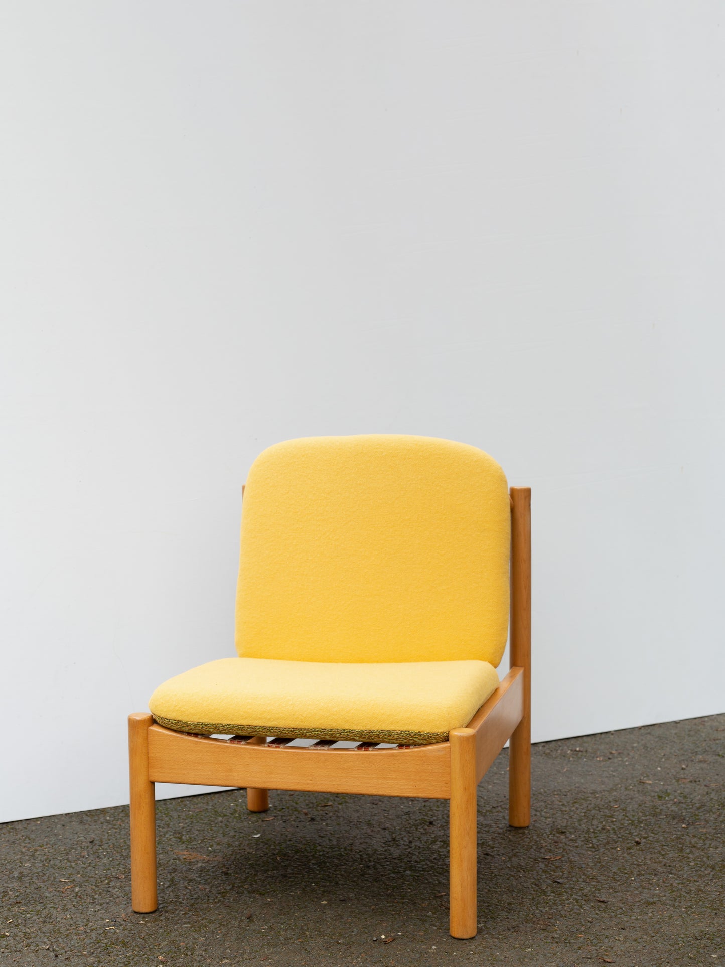 Ercol Modular 747 Lounge Chair - Fully Restored - Yellow