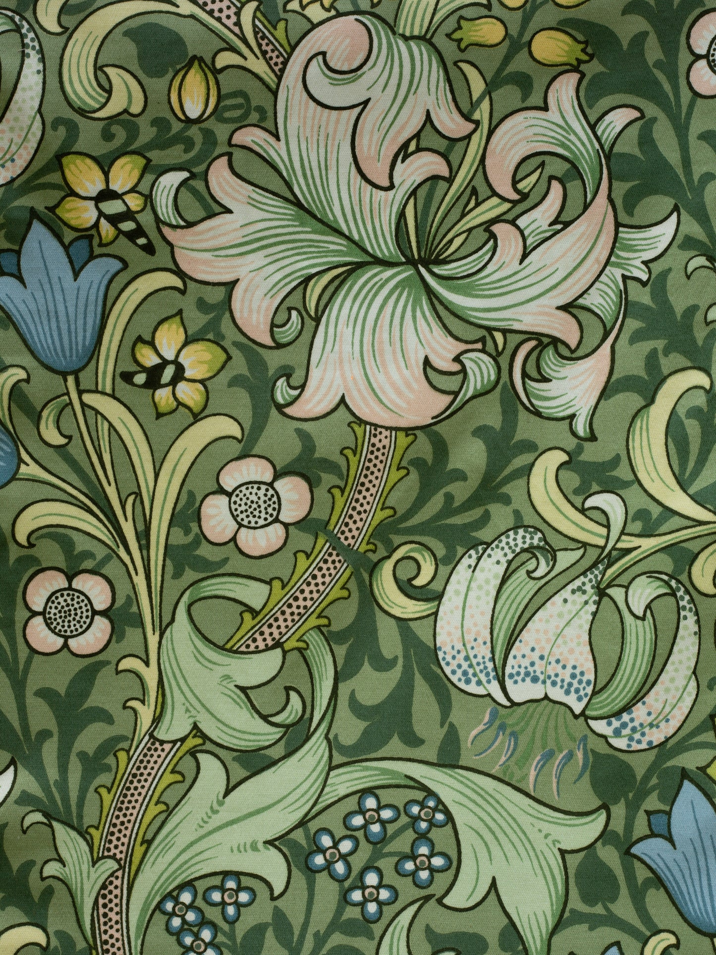 Deckchair - William Morris Flowers - Green