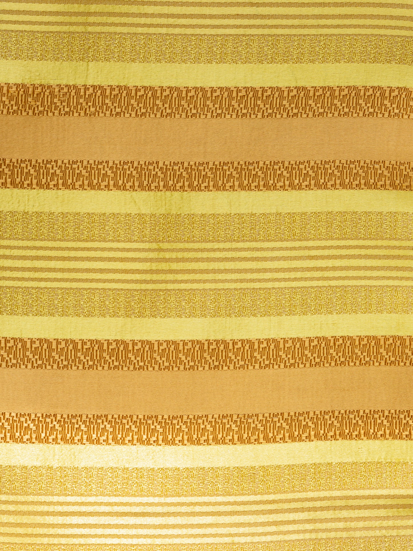 Deckchair - 1950s Satin Stripe - Yellow