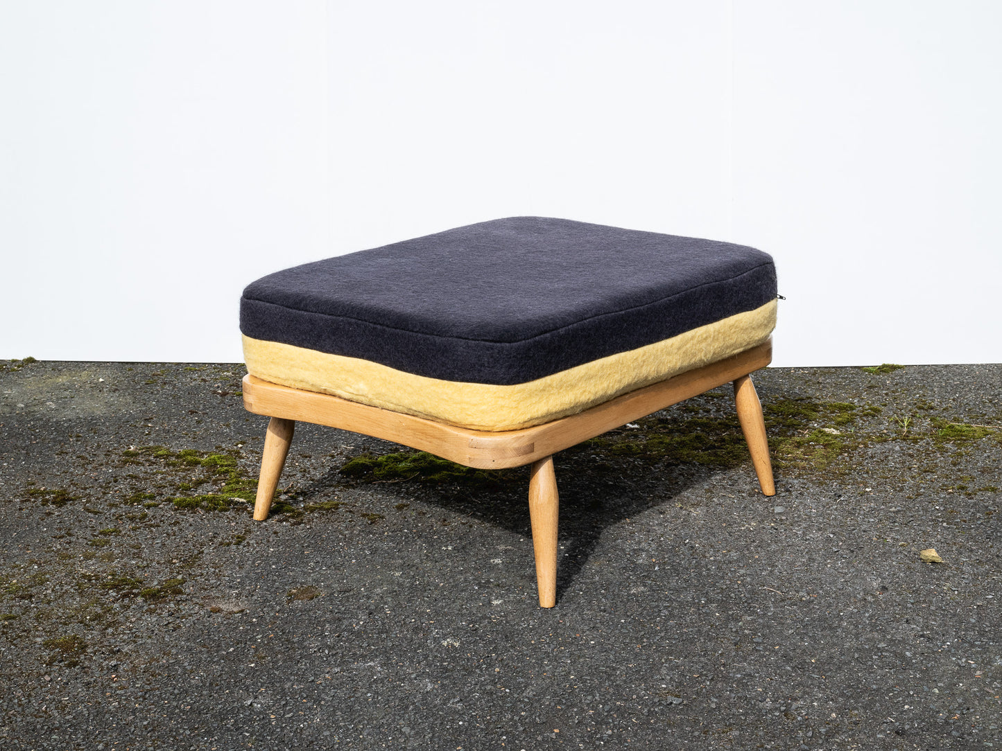 Cushion Cover - Ercol 341 Footstool - Choice of Colours - Two-tone