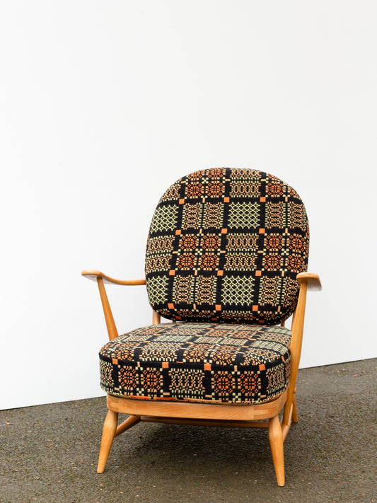 Ercol 203 Armchair - Welsh Tapestry