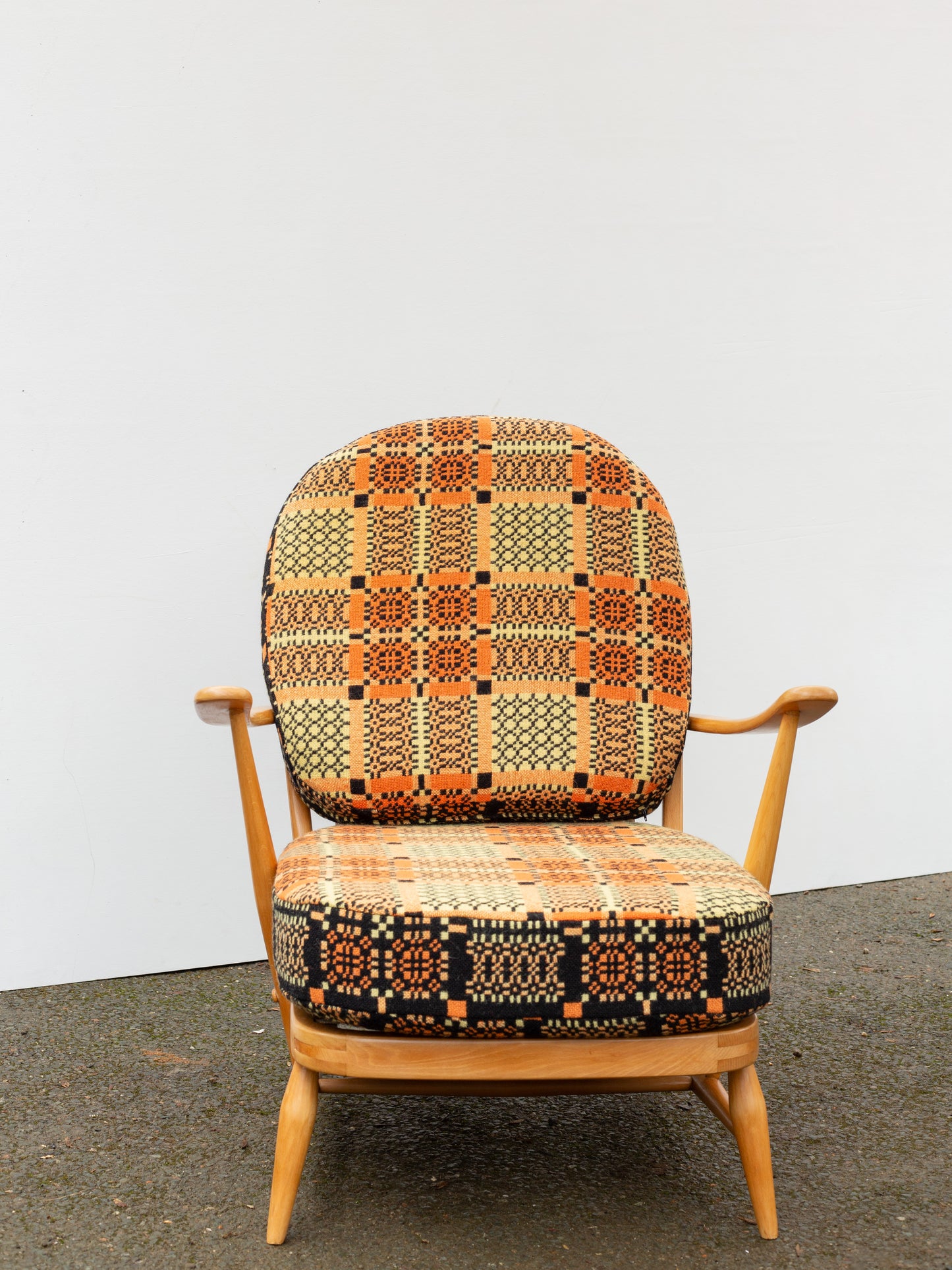 Ercol 203 Armchair - Welsh Tapestry