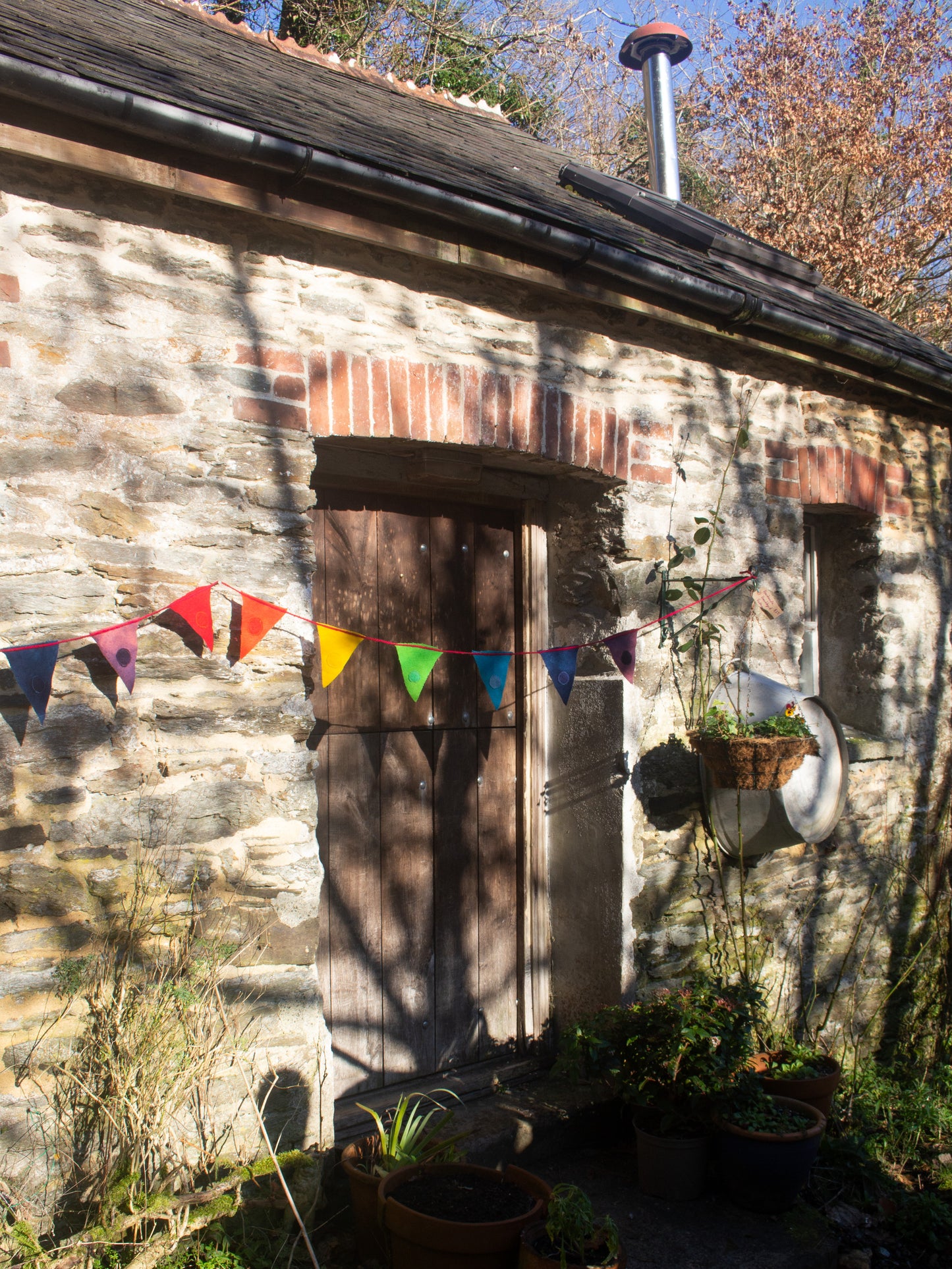 Rainbow Bunting - Long String