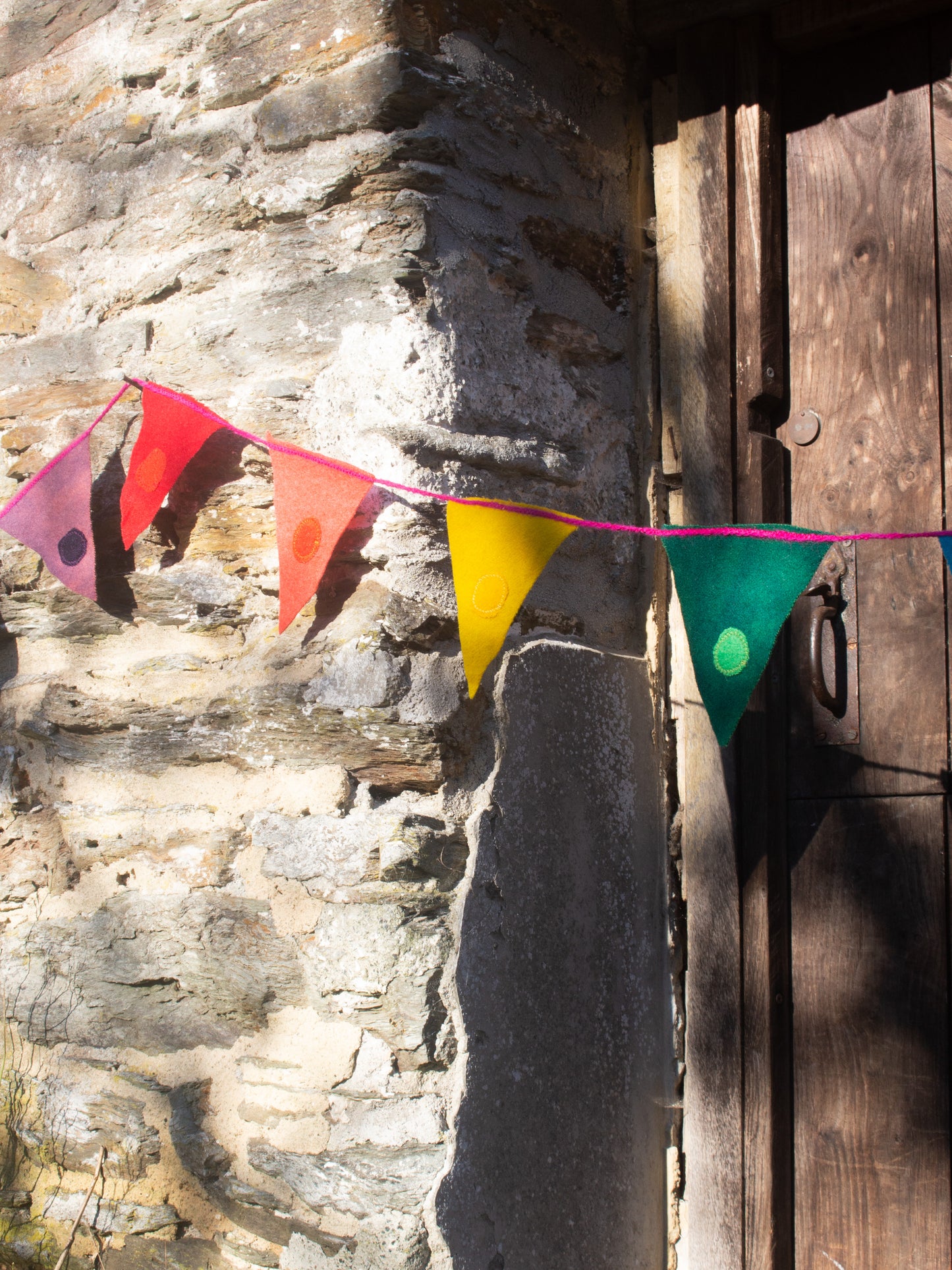 Rainbow Bunting - Long String